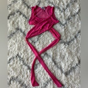 Princess Polly cross and tie going out top